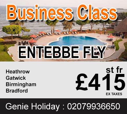 business class flights fare, business class tickets to Entebbe