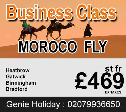 business class flights fare, business class tickets to Moroco