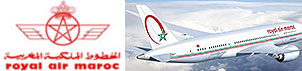 flight to Moroco, Royal Air Maroc Airlines