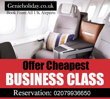 business class fare and booking