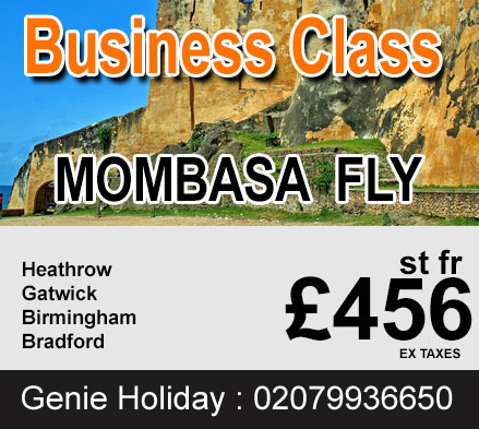 business class flights fare, business class tickets to Mombasa