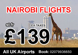 Nairobi direct airline offers
